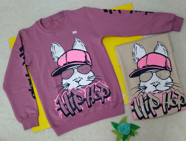 بلوز پاییزه آستین بلند دخترانه نخپنبه دورس