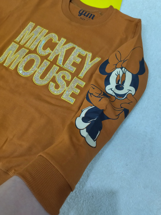 بلوز آستین دار اسپوت بچگانه دورس شکلاتی