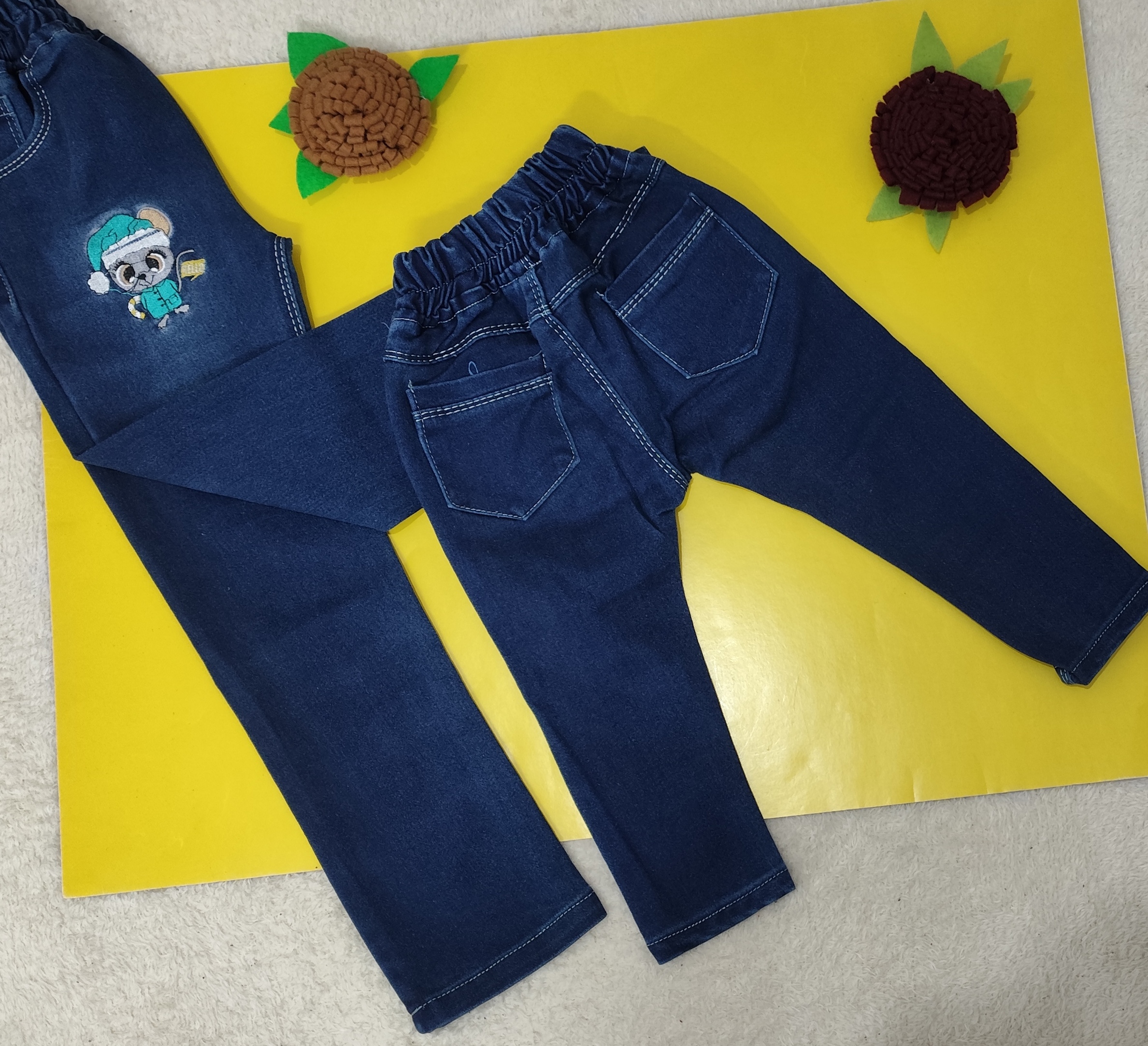 شلوار لی پسرانه کمرکش