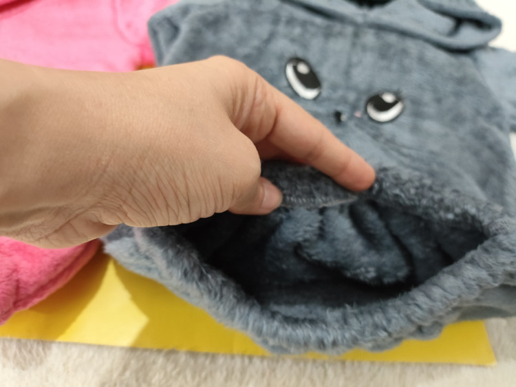 هودی شلوار دخترانه گرم پولیشی