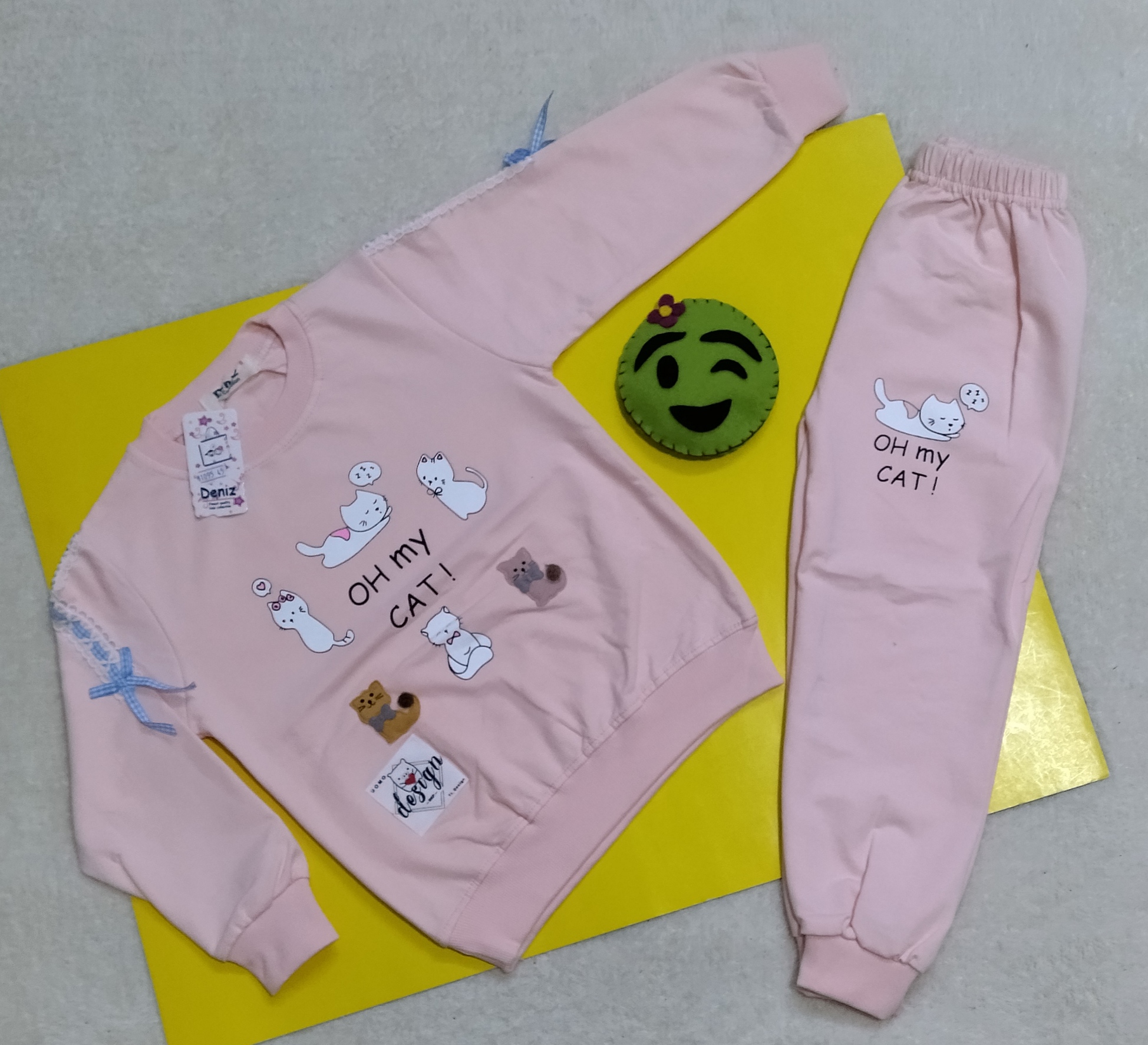 بلوز شلوار دخترانه آستین بلند پاییزه دورس