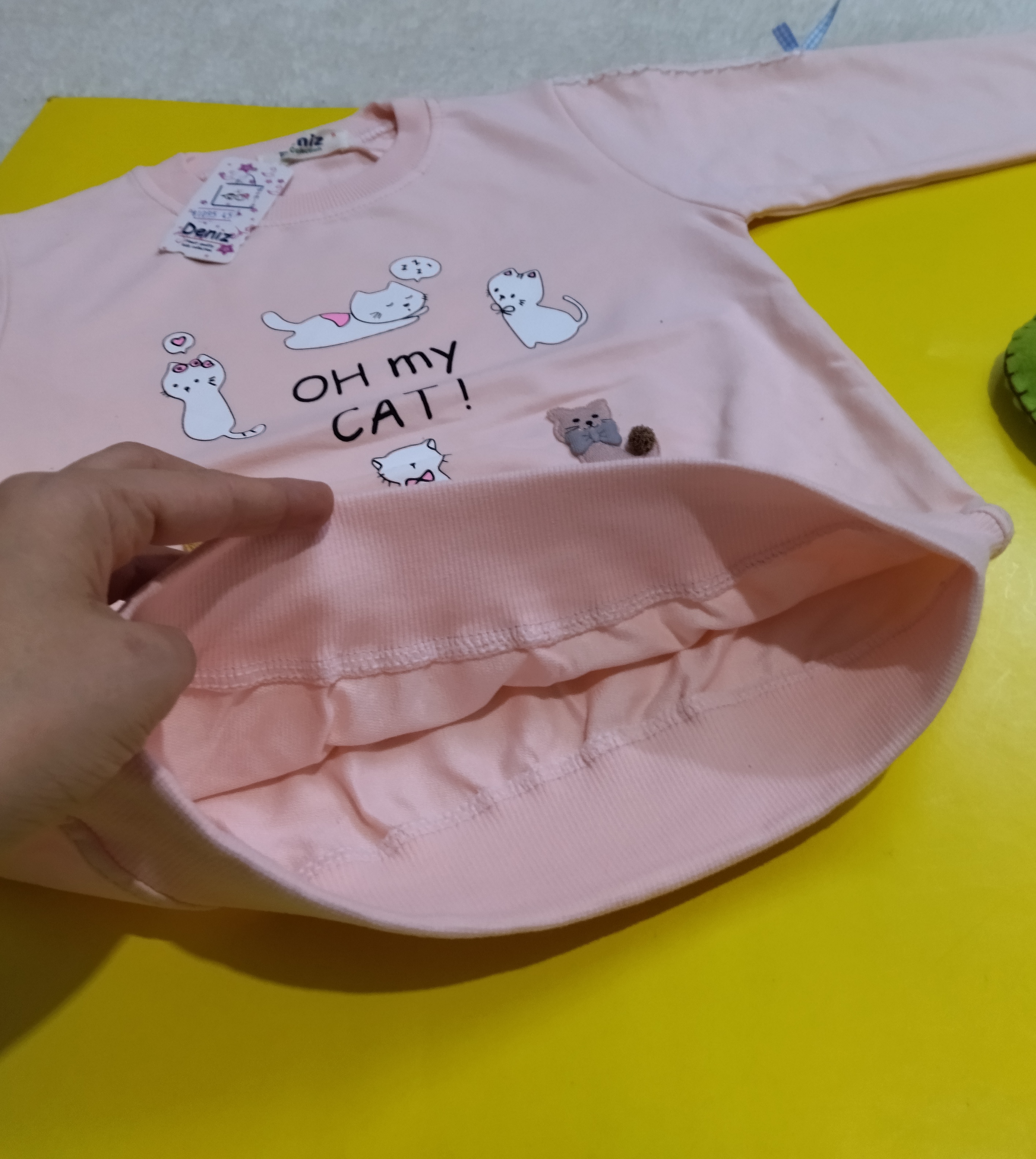 خرید بلوز شلوار دخترانه آستین بلند پاییزه دورس