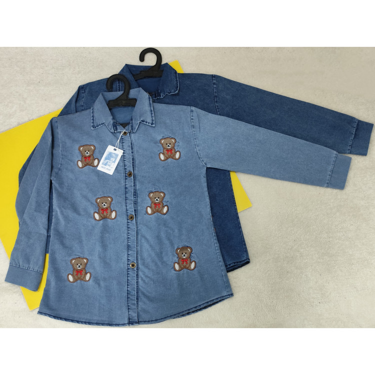 بلوز آستین دار لی دخترانه