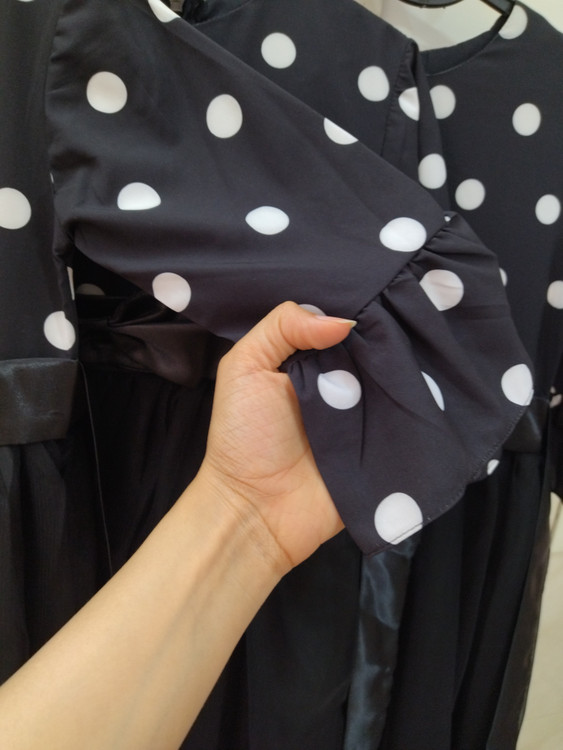 خرید پیراهن دخترانه آستین کوتاه مشکی