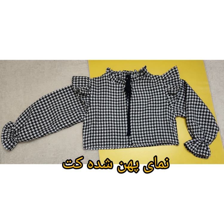 پیراهن کت سارافان دخترانه مجلسی مخمل کبریتی سورمه ای