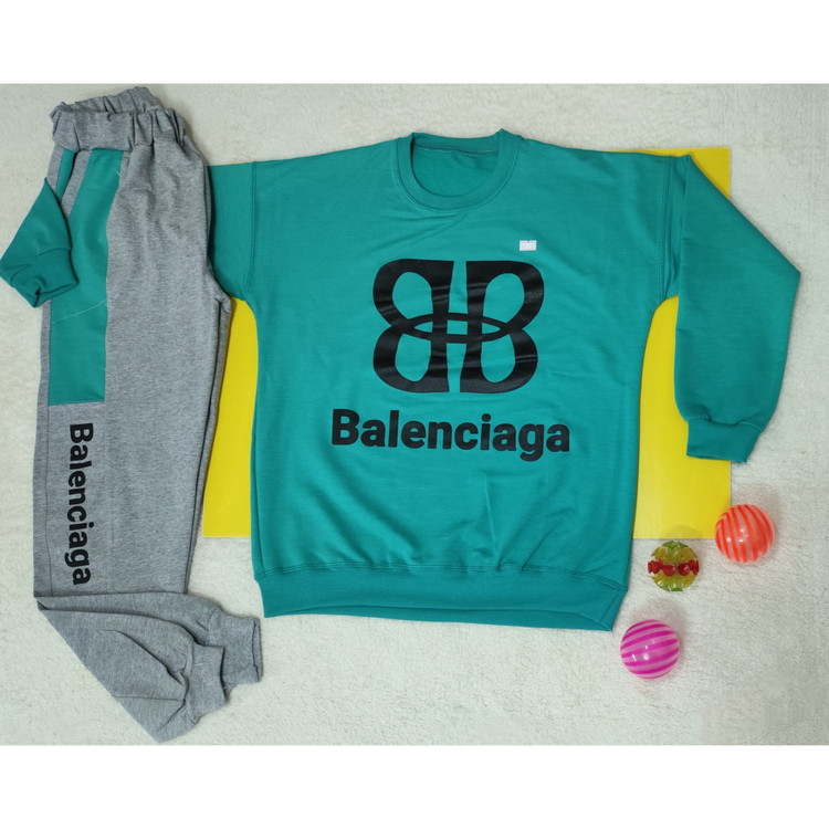 بلوز شلوار آستین دار پسرانه دورس رنگ آبی