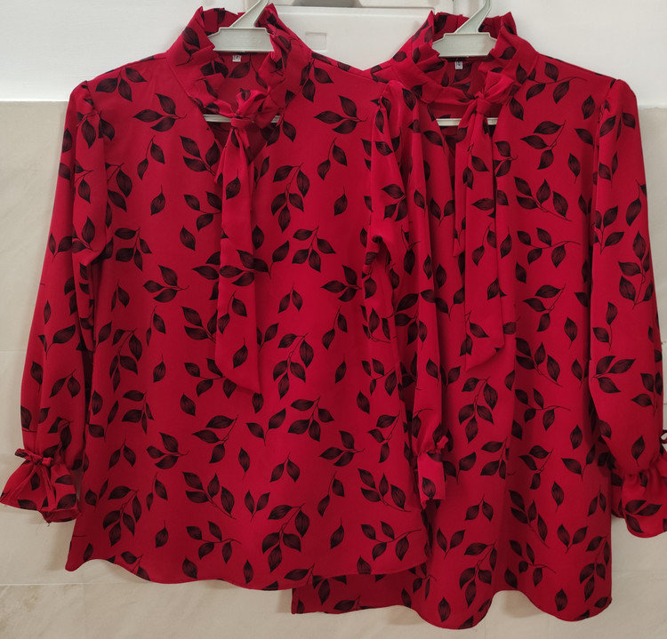 شومیز مجلسی دخترانه یقه کرواتی