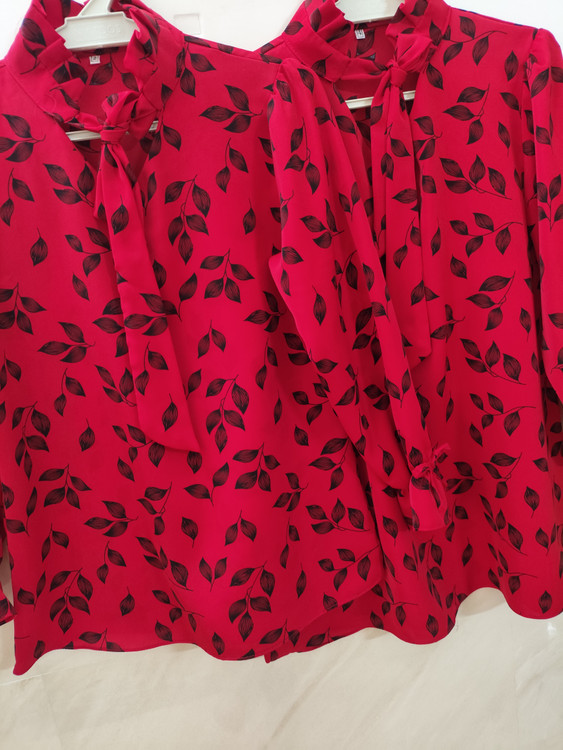 شومیز مجلسی دخترانه یقه کرواتی