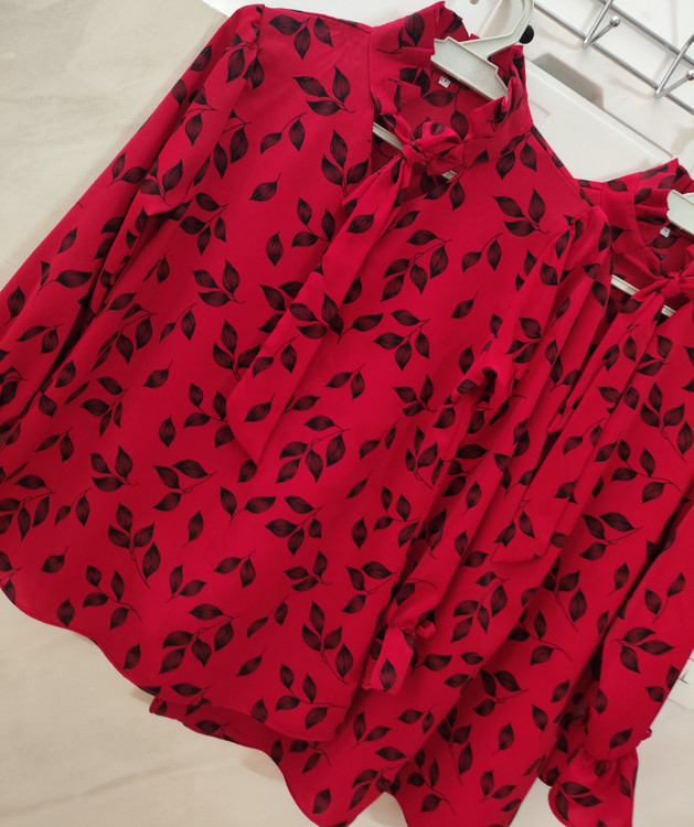 شومیز مجلسی دخترانه یلدایی کرپ حریر