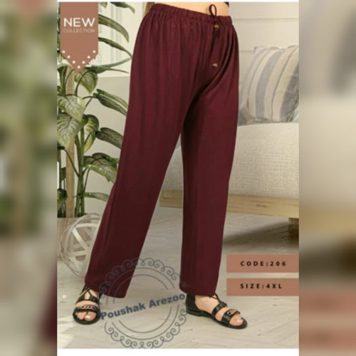 شلوار راحتی زنانه سایز خیلی خیلی بزرگ برند نسترن