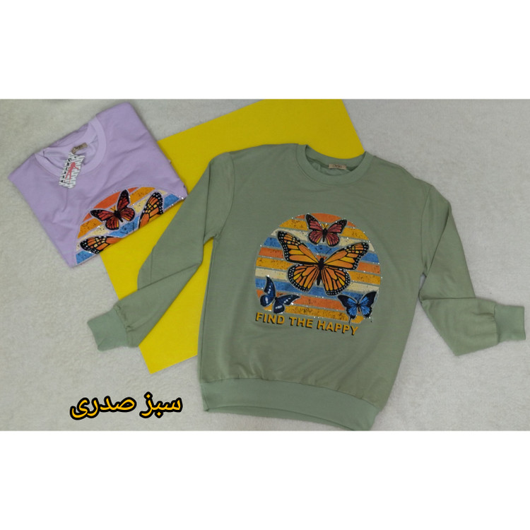 بلوز زنانه نخ پنبه رنگ بندی