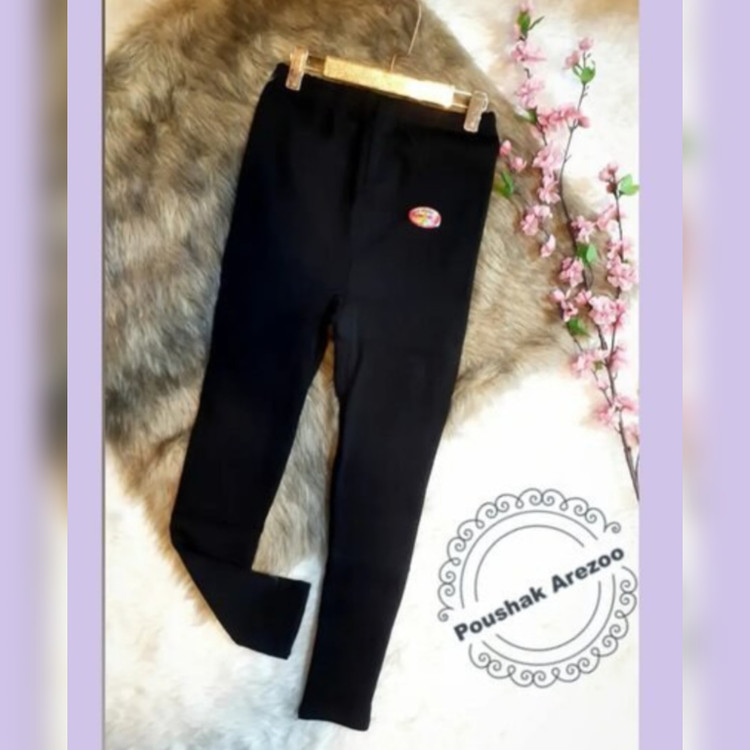 شلوار گرم زنانه راحتی داخل کرک فری سایز بزرگ