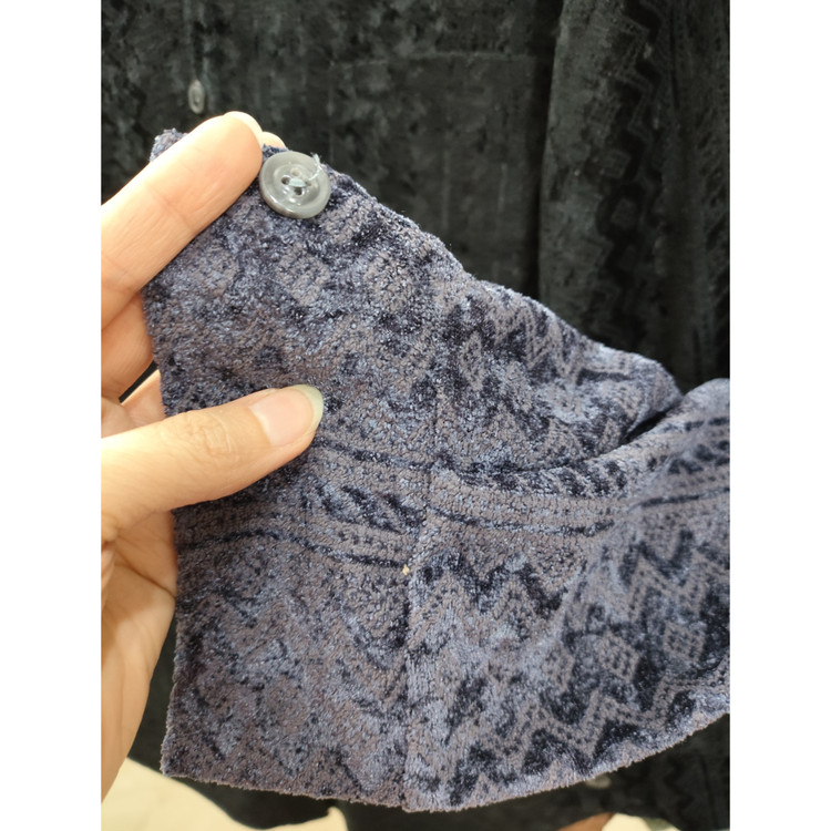 مانتو زنانه پاییزه گرم فری سایز مخمل برجسته