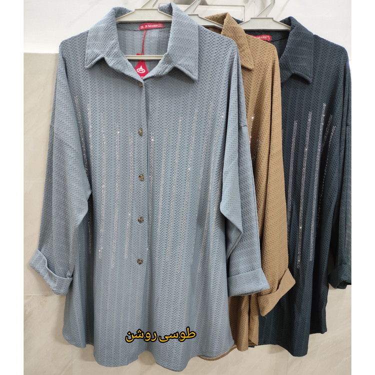 مانتو آستین بلند و پاکتی زنانه