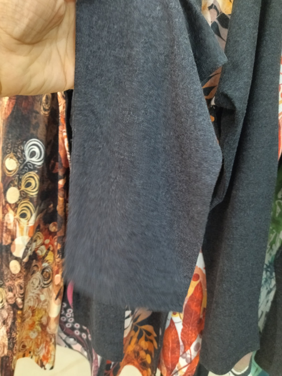 بلوز موهر گرم پاییزه زنانه طرحدار