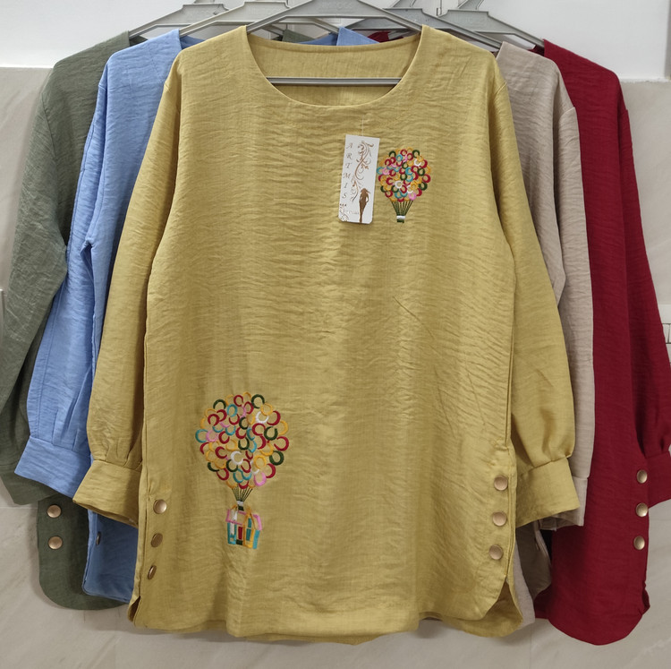 تونیک زنانه فری سایز سایز بزرگ جنس صوفیا