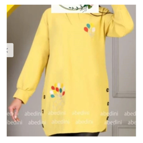 تونیک زنانه سایز بزرگ جنس صوفیا