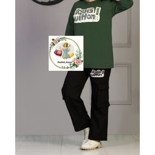 بلوز شلوار ست زنانه قواره بزرگ