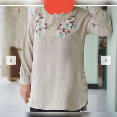 تونیک زنانه فری سایز قواره دار جنس صوفیا