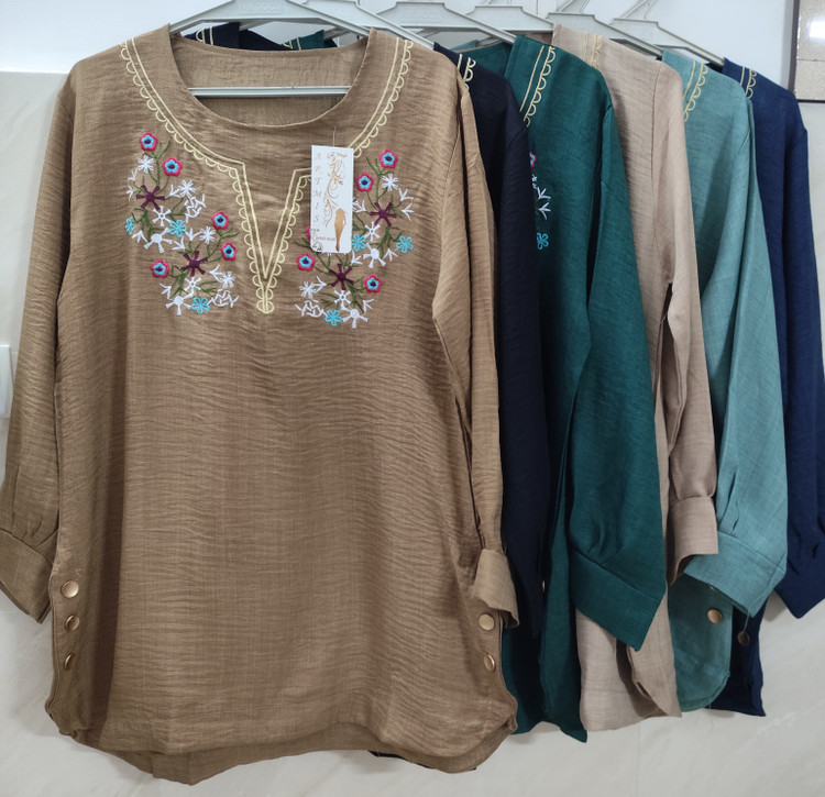 تونیک زنانه قواره دار جنس صوفیا