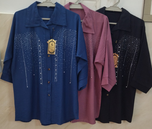 بلوز زنانه آستین سه ربع صوفیا