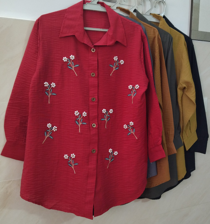 مانتو زنانه تابستانی و راحت جنس بابوس