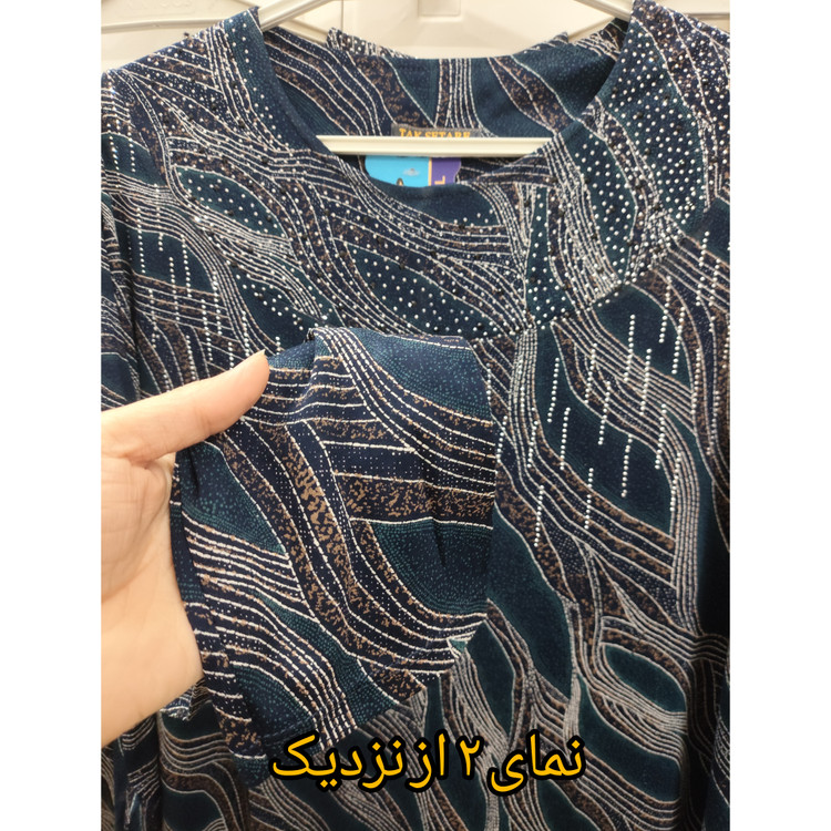 تونیک زنانه سایز خیلی خیلی بزرگ نخپنبه
