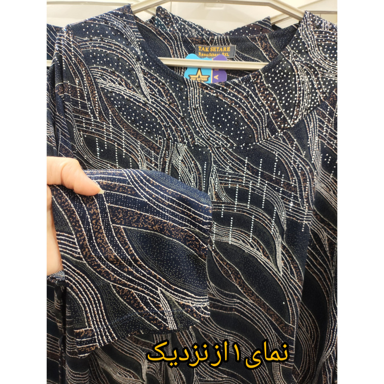 تونیک زنانه قواره رستمی سایز خیلی خیلی بزرگ