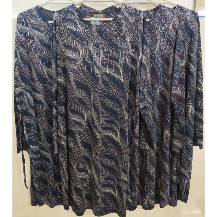 تونیک زنانه قواره رستمی سایز خیلی خیلی بزرگ نخپنبه