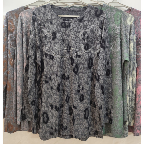 بلوز زنانه مجلسی فری سایز قواره بزرگ جنس ژاکارد