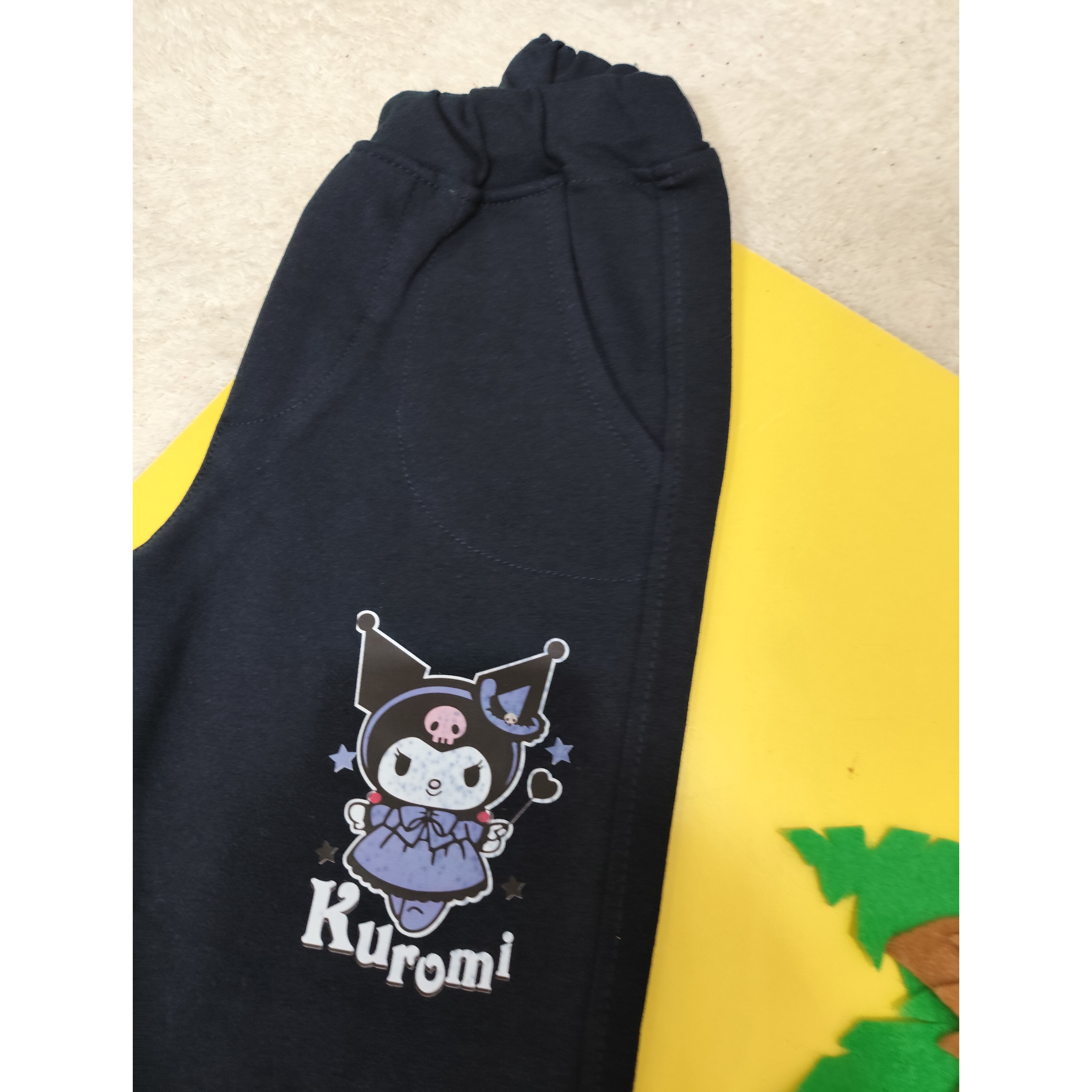 شلوار راحتی دخترانه جنس نخ پنبه