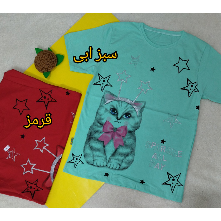 تیشرت نخپنبه دخترانه