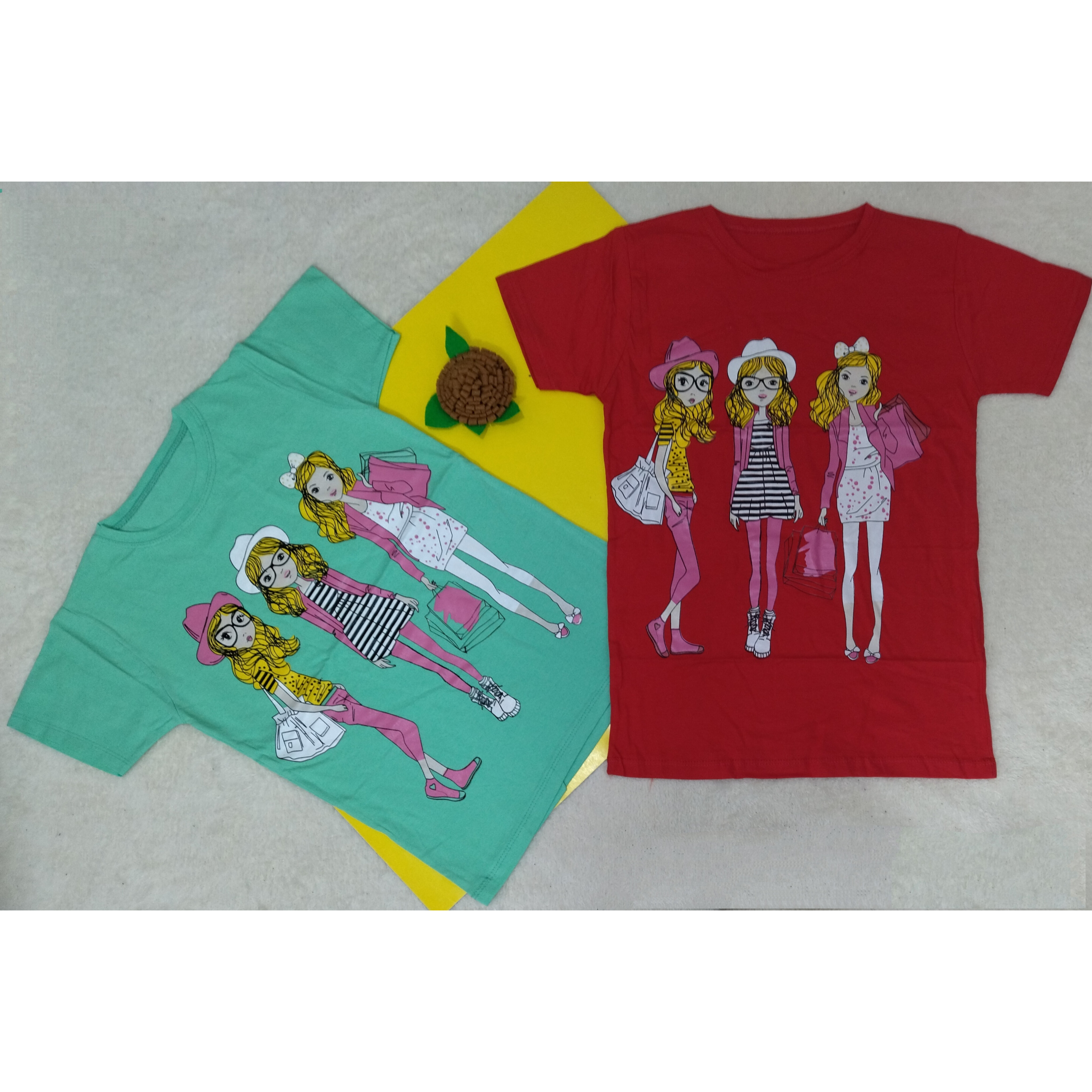 تیشرت نخپنبه دخترانه