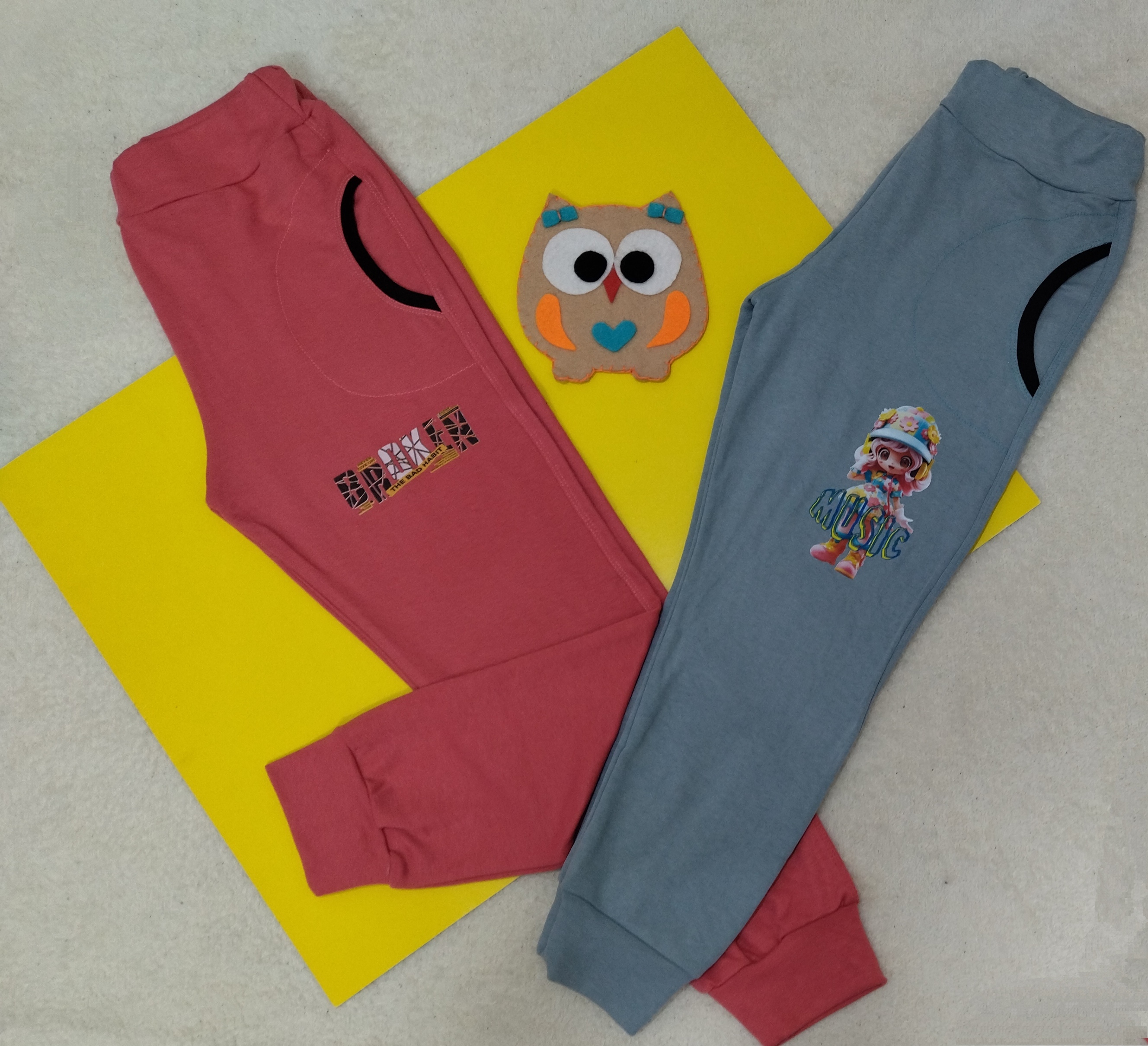 شلوار راحتی دخترانه