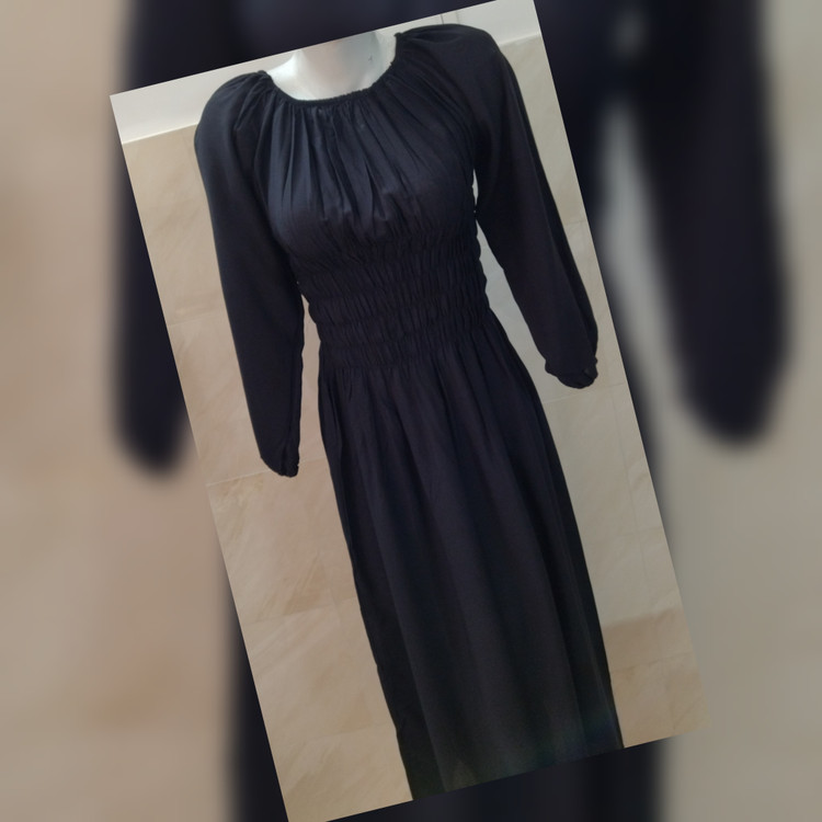 خرید پیراهن ساحلی زنانه مشکی