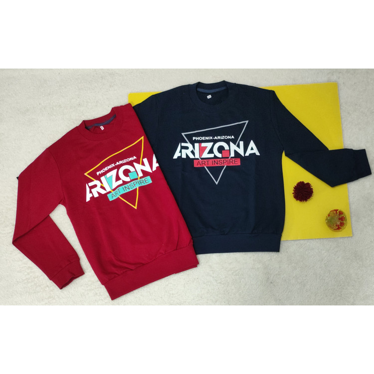 بلوز پسرانه آستین بلند گرم پاییزه نخپنبه پشت دورس