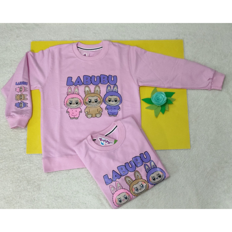 بلوز دخترانه آستین بلند طرح labooboo