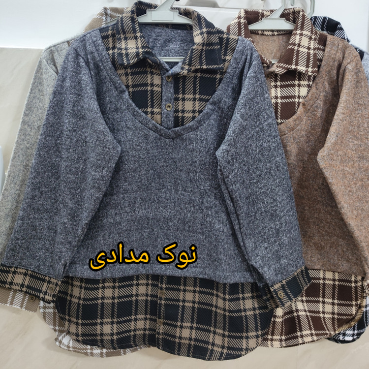 تونیک زنانه یقه دار