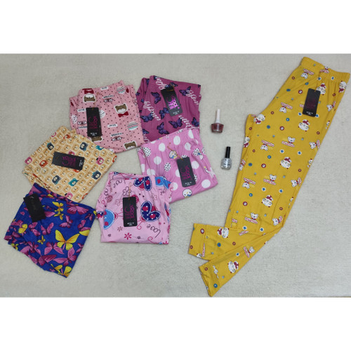 شلوار گیاهی طرح دار زنانه