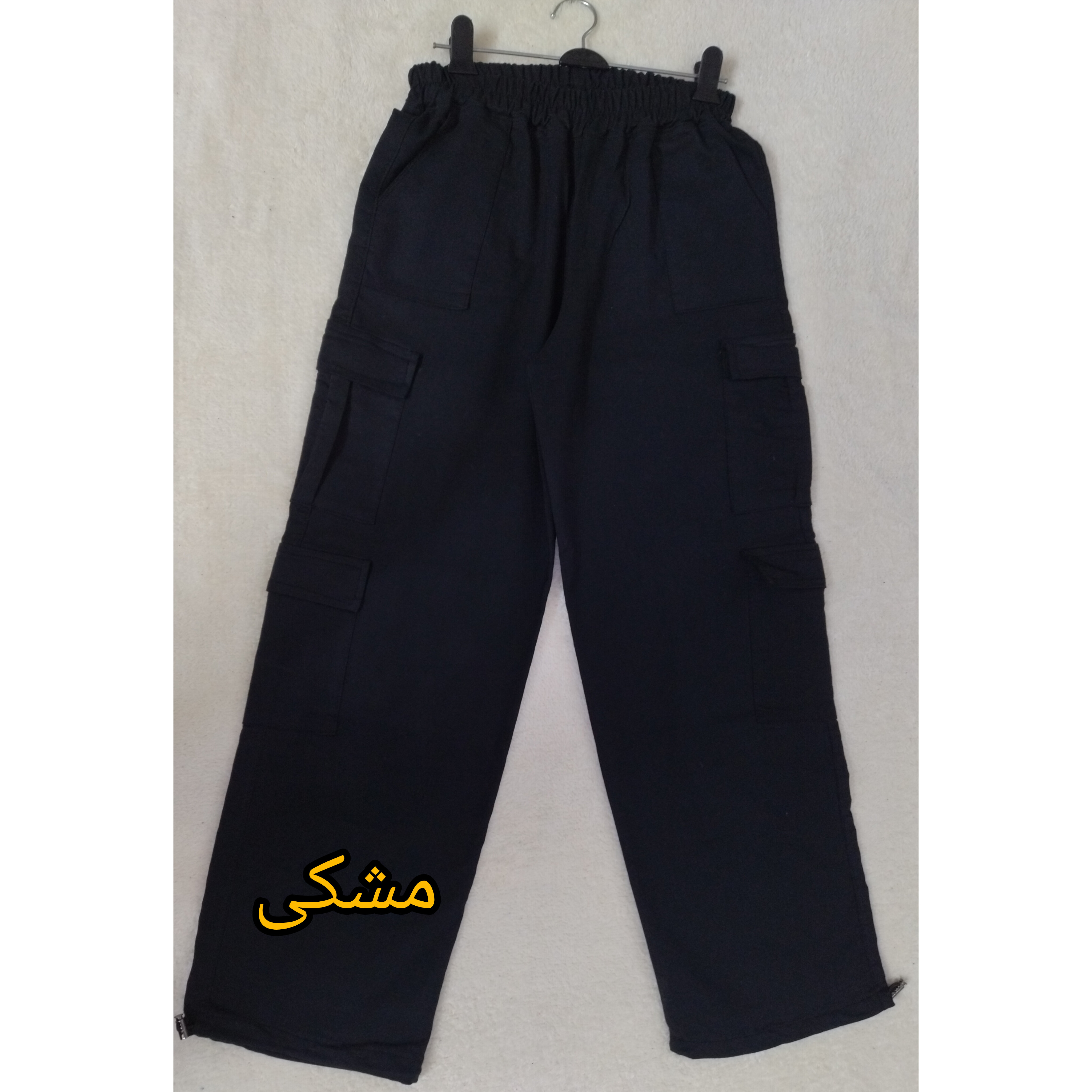 خرید شلوار لی بنگال کشی کارگو زنانه کمر کش