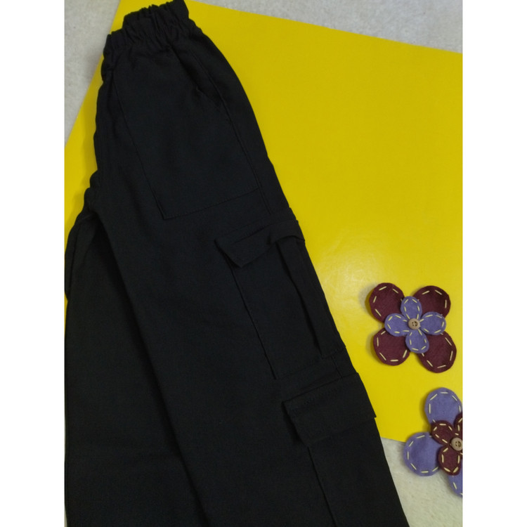 شلوار کارگو دخترانه