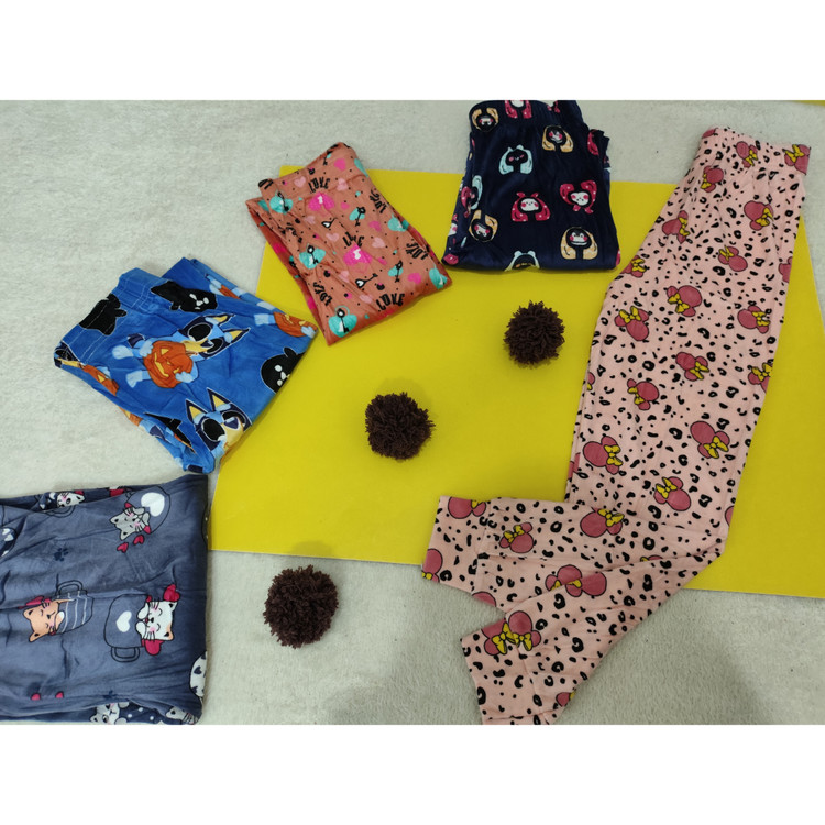 شلوار دخترانه مخمل