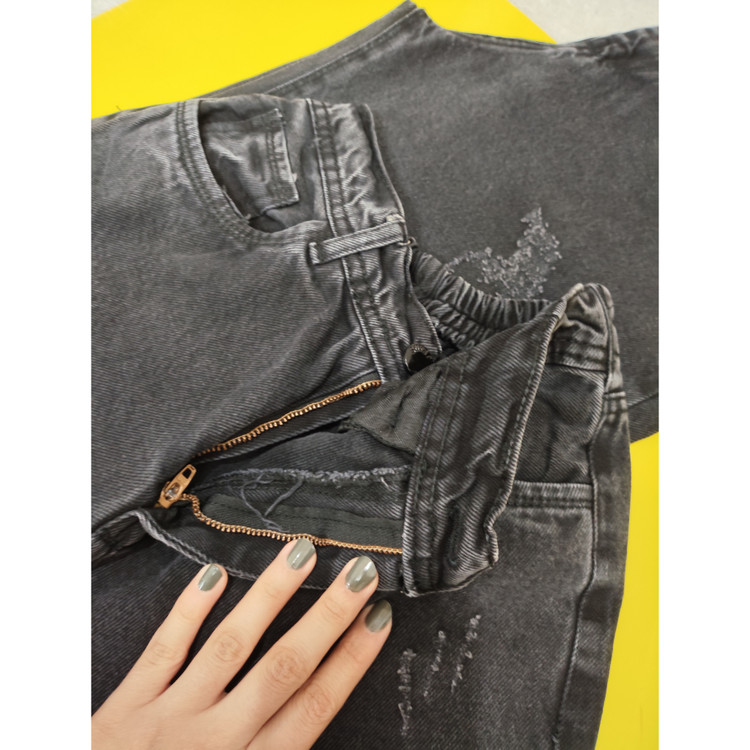 شلوار لی بگ زنانه