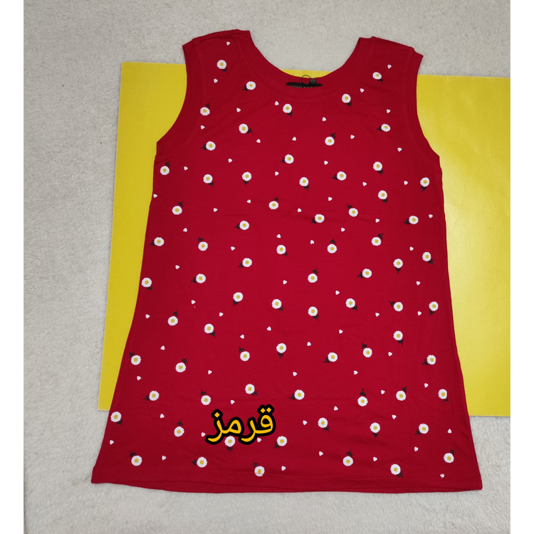 تاپ حلقه زنانه رنگ قرمز فری سایز قواره بزرگ