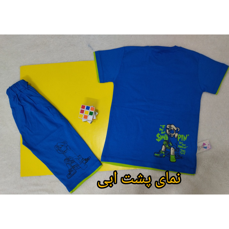 خرید ست تیشرت و شلوارک پسرانه سایز 55 تابستانی