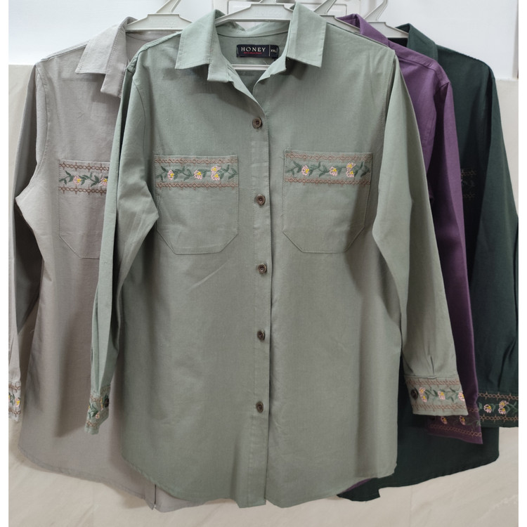 مانتو زنانه الیاف کتان