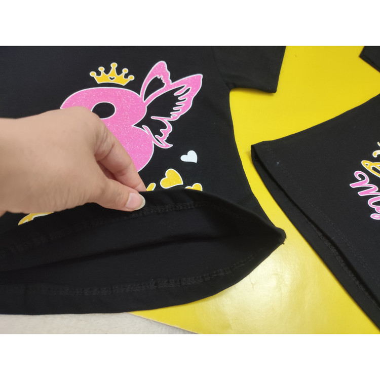 تیشرت دخترانه مشکی