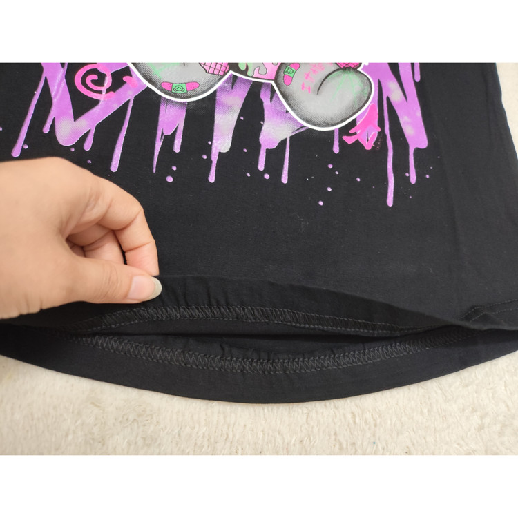 خرید تیشرت پسرانه مشکی طرح دار سایز50 تا 65