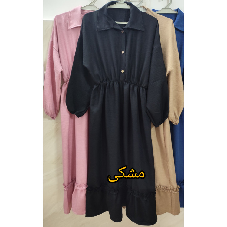 خرید پیراهن ساحلی جلو دکمه سایز بزرگ زنانه