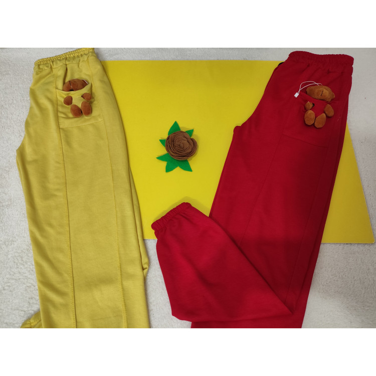 شلوار راحتی دخترانه قد 95